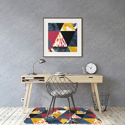 Podložka pod stoličku Mosaic trojuholníkov