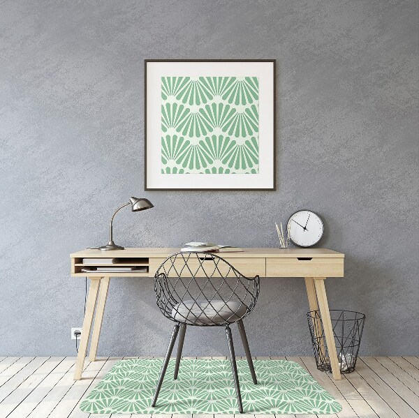 Podložka pod kolieskovú stoličku art deco