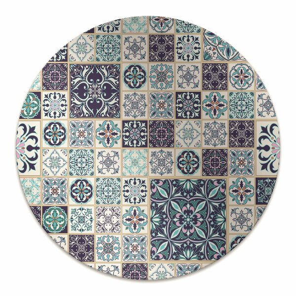 Ochranná podložka pod stoličku krásna patchwork