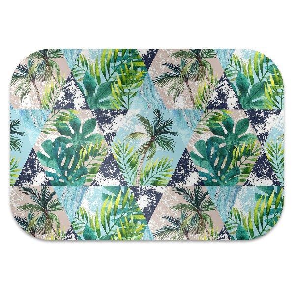 Ochranná podložka pod stoličku Tropical mozaika