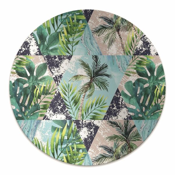 Ochranná podložka pod stoličku Tropical mozaika