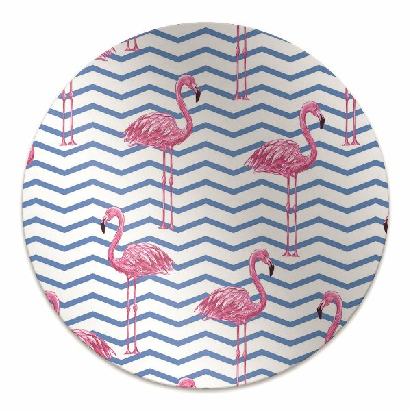 Podložka pod kolieskovú stoličku Flamingos