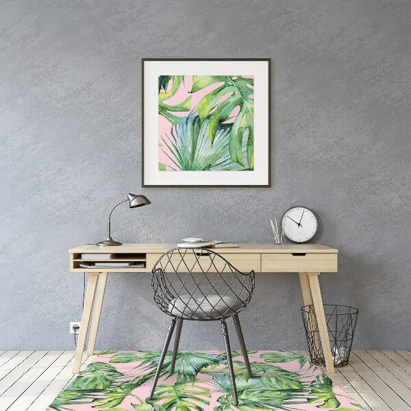 Podložka pod kancelársku stoličku botanických art