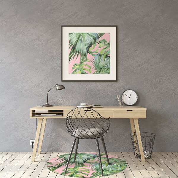Podložka pod kancelársku stoličku botanických art