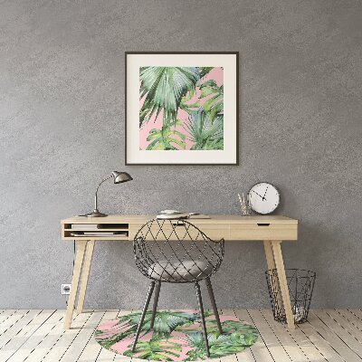 Podložka pod kancelársku stoličku botanických art