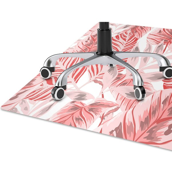 Ochranná podložka pod stoličku pink jungle