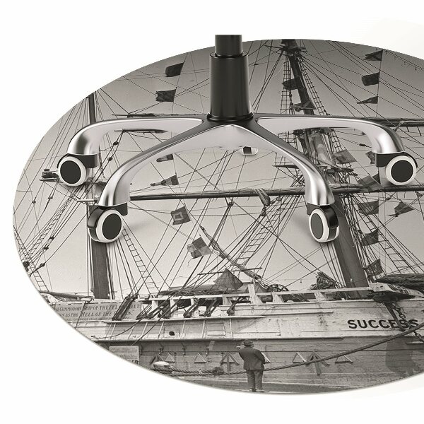 Ochranná podložka pod stoličku vintage loď