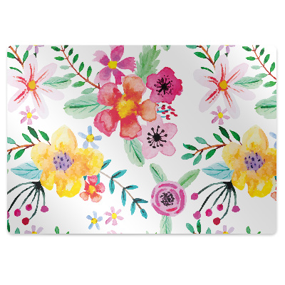 Ochranná podložka pod stoličku magická záhrada