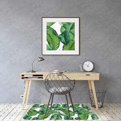 Podložka pod stoličku Zelené veľké listy