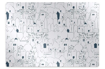 Podložka pod kolieskovú stoličku chalupy