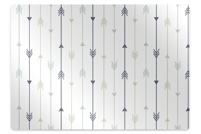 Podložka pod stoličku šípky geometrický