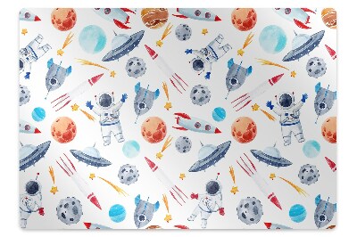Ochranná podložka pod stoličku astronaut