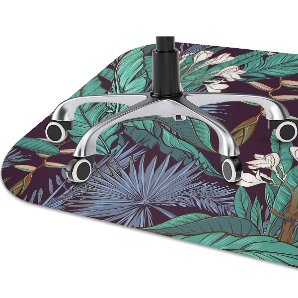 Ochranná podložka pod stoličku Tropical jungle