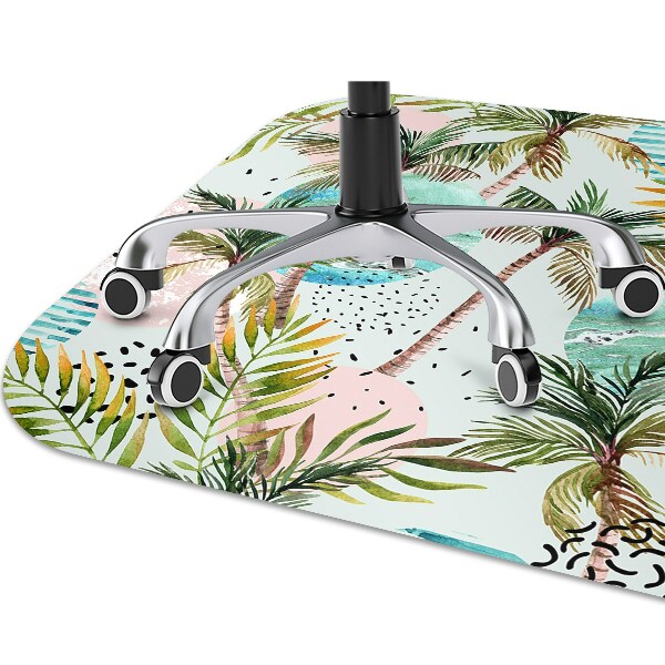 Podložka pod stoličku Hawaii palm