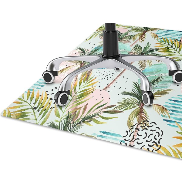Podložka pod stoličku Hawaii palm