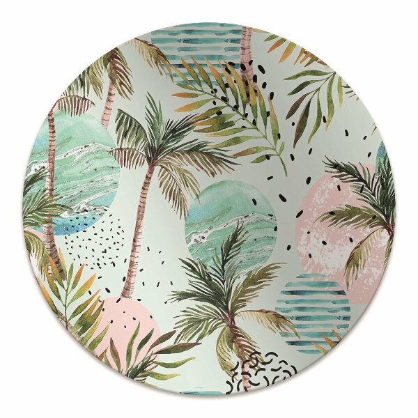 Podložka pod stoličku Hawaii palm