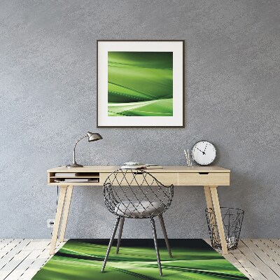Podložka pod stoličku abstrakcie trávnatý