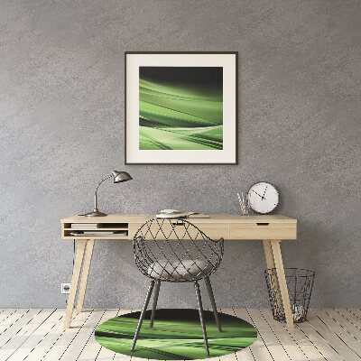 Podložka pod stoličku abstrakcie trávnatý