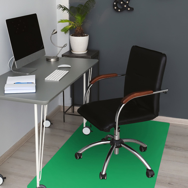 Podložka pod stoličku Trávnatý zelená farba