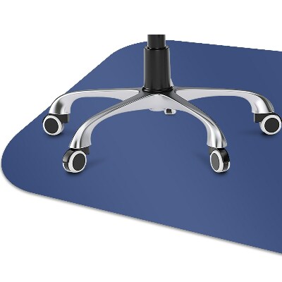 Ochranná podložka pod stoličku modrá farba