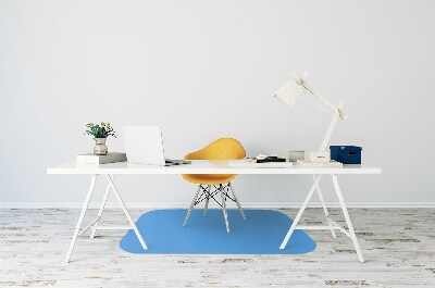 Podložka pod kolieskovú stoličku farba modrá