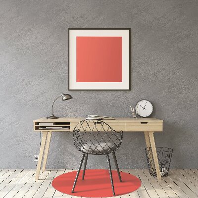 Ochranná podložka pod stoličku Jasne červená farba