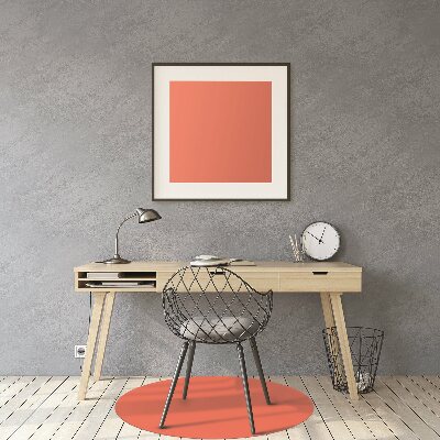 Podložka pod stoličku Jasne oranžová farba