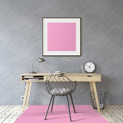 Podložka pod stoličku Bright ružová farba
