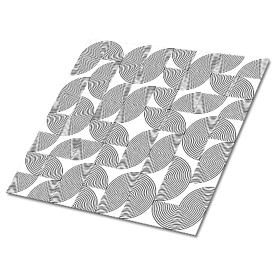 Vinylové dlažby obklady Geometrický šedý motív