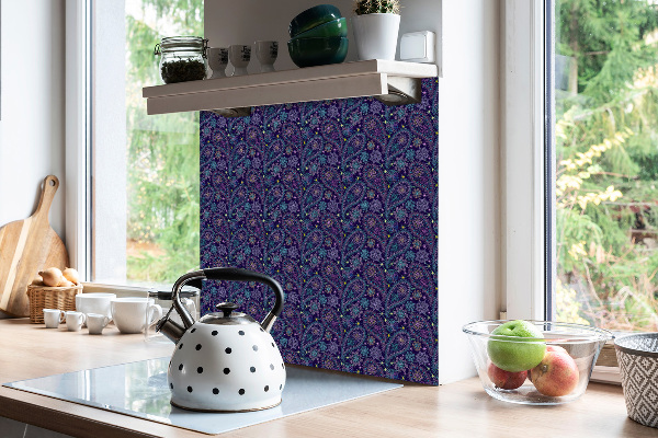 Samolepiace vinylové dlaždice Paisley vzor