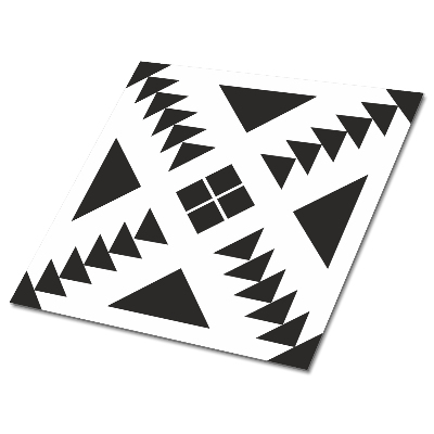 Vinylové obklady dlaždice Trojuholníky a štvorce