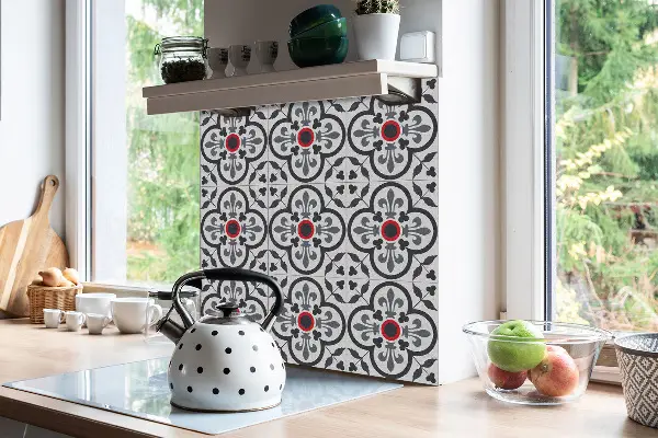 Vinylové dlažby obklady Kvety a kráľovské motívy