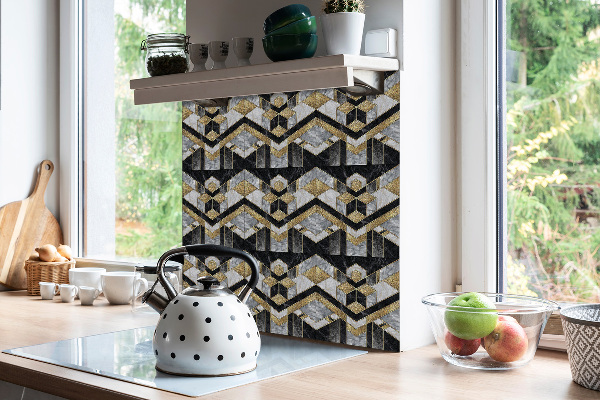 Samolepiace PVC dlaždice obklady Geometrická ilúzia