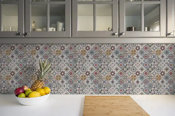 Vinylové obklady dlaždice Turecký patchwork