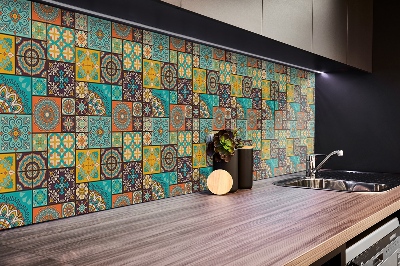 Samolepiaci dekoračný panel Kuchynská patchworka