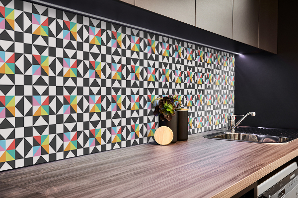 Nástenný panel PVC Geometrický vzor