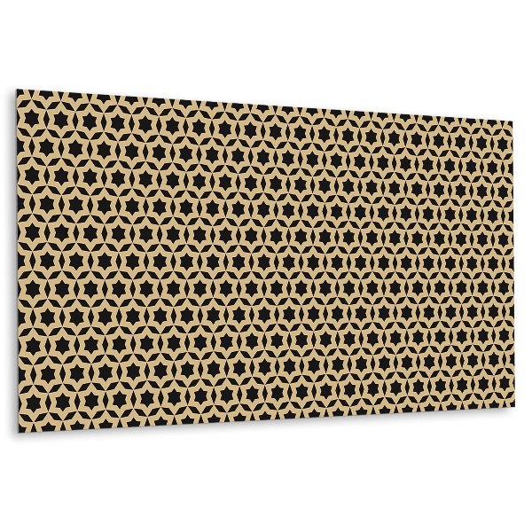 Stenový panel Geometrické hviezdy