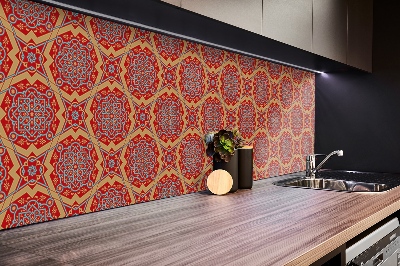 Stěnový panel Vzor arabského kvetinového podlahového panelu