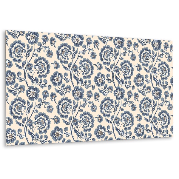 Stenový panel Klasický kvetinový vzor
