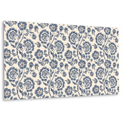 Stenový panel Klasický kvetinový vzor