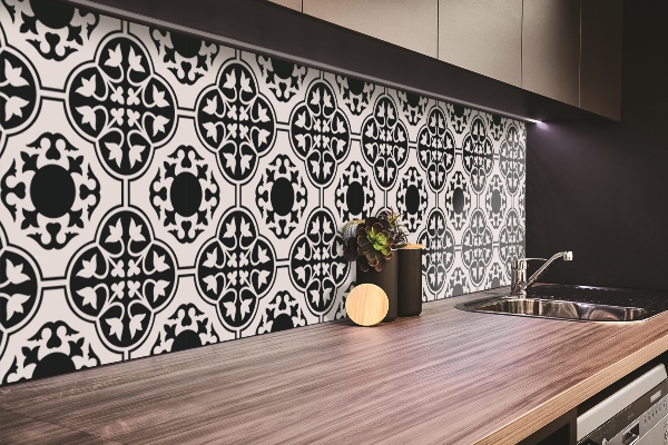 Samolepící panel na zeď Kvetinová ozdoba