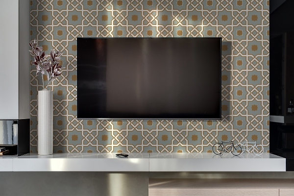 Samolepiaci obkladový panel Geometrický vzor