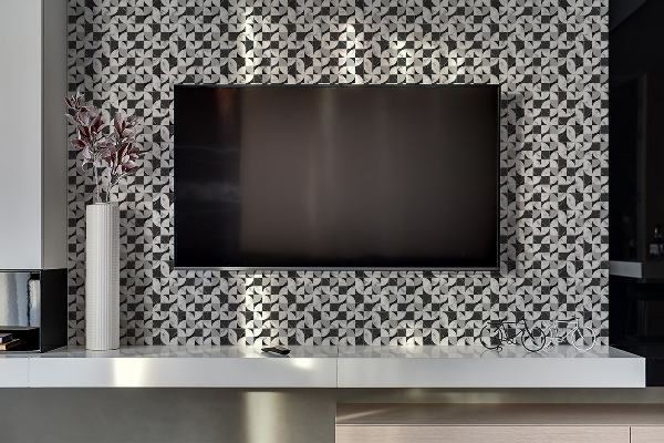Nástenný panel PVC Geometrická mozaika