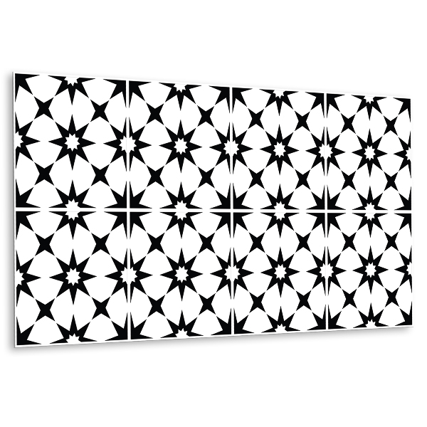 Nástenný panel PVC Geometria hviezd