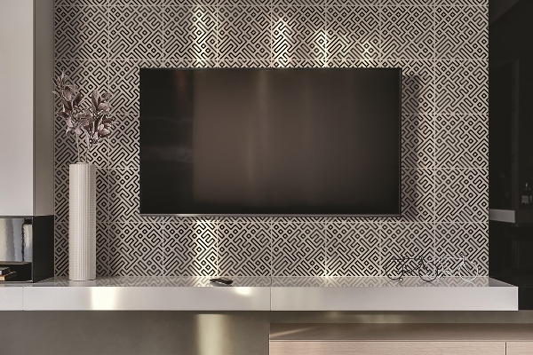 Stenový panel Geometrické čiary