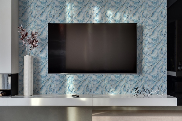 Nástenný panel PVC Zimný mramor