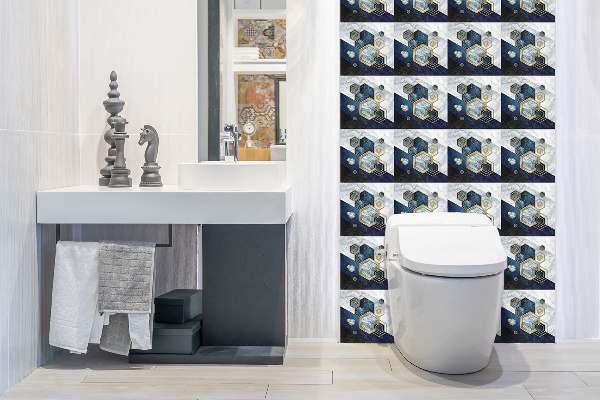 Samolepiaci obkladový panel Šesťuholník