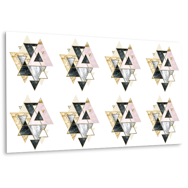 Stenový panel Podlahový panel geometrického trojuholníka