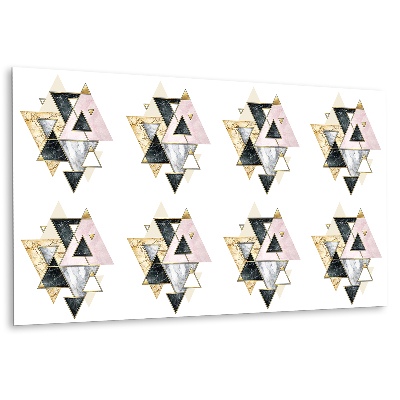 Stenový panel Podlahový panel geometrického trojuholníka