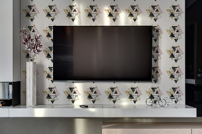 Stenový panel Podlahový panel geometrického trojuholníka